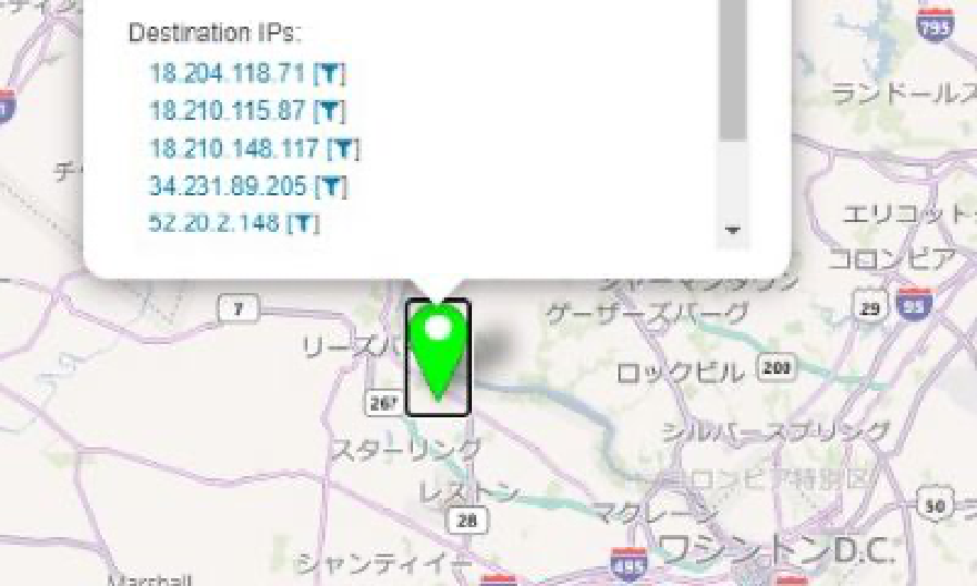 「デバイスロケーション」のイメージ図