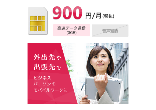 900円/月（税抜）