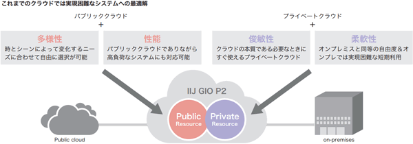 図-1 パブリックリソースとプライベートリソース