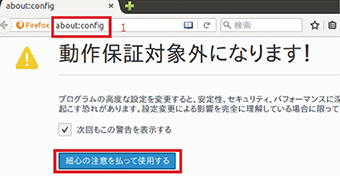 図-30 Firefoxの詳細設定画面