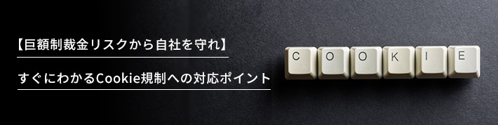 【巨額制裁金リスクから自社を守れ】すぐにわかるCookie規制への対応ポイント