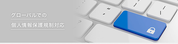 グローバルでの個人情報保護規制対応