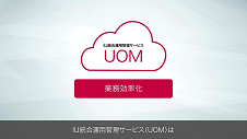 《情シス部門のお助けツール》今の人員でより多くの業務を確実に遂行  する！IIJ統合運用管理サービス（UOM）の構成管理/ITSM