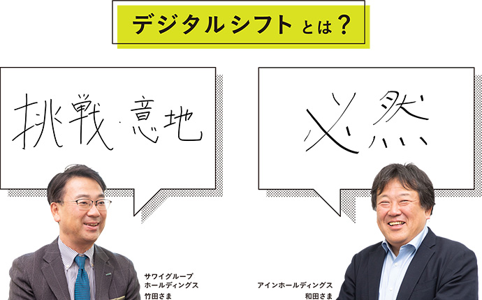 デジタルシフトとは？ 挑戦・意地 必然