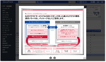 画面イメージ：プレビュー拡大表示