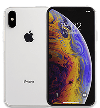 iPhone XS（シルバー）