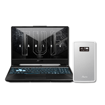 TUF Gaming A15 FA506IHR<br />モバイルルータセット