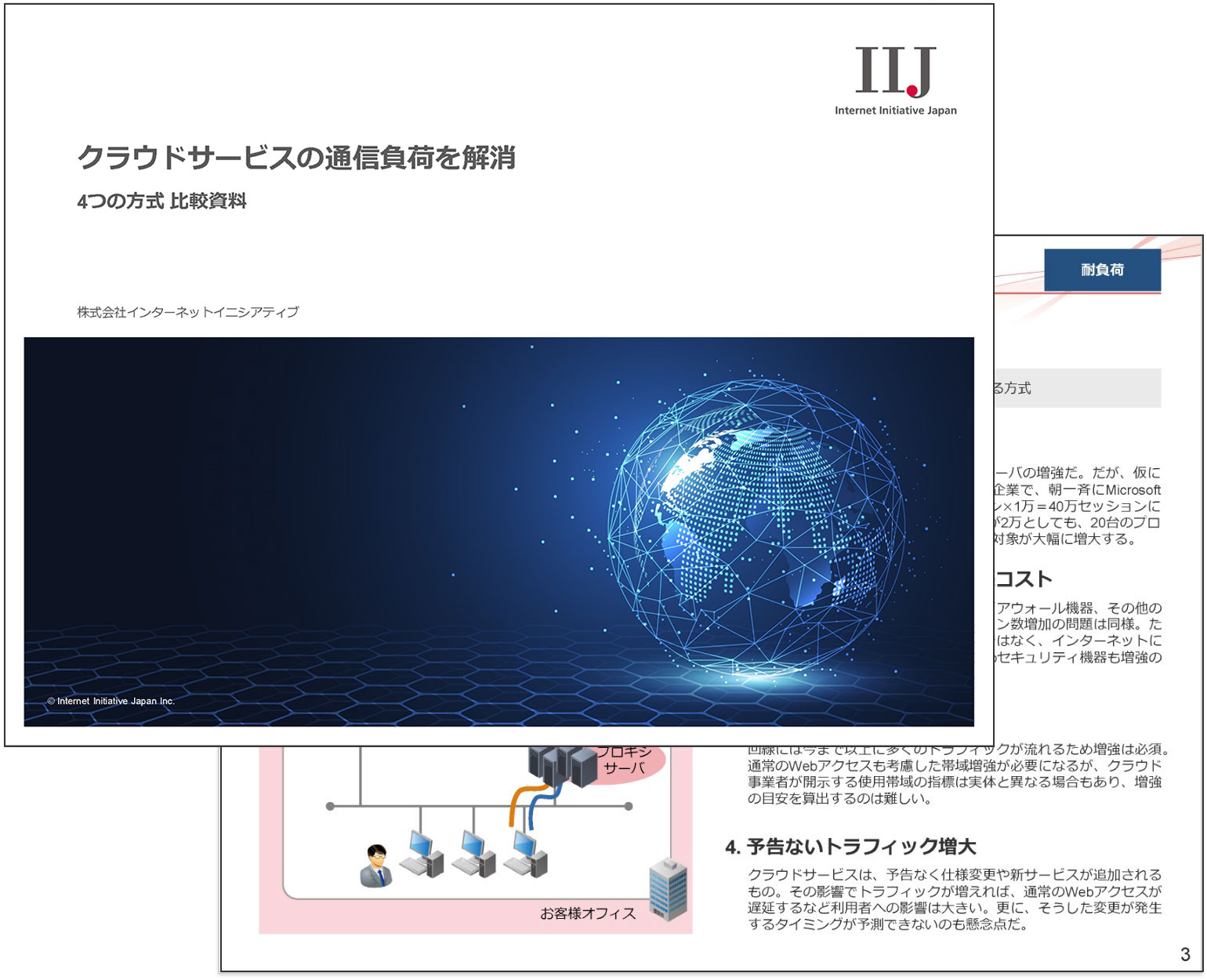 通信負荷解消レポート