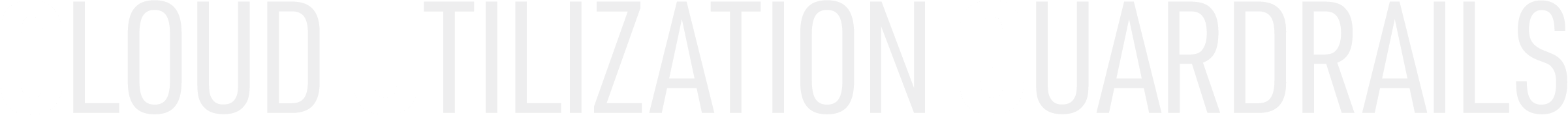 CLOUD UTILIZATION GUARDRAILS